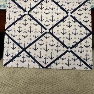 Nautical Anchor Memo Board